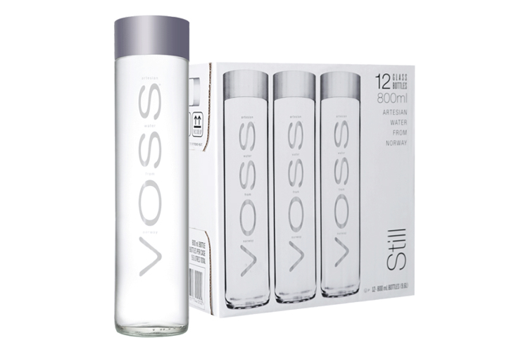 VOSS 天然无气矿泉水玻璃瓶 800ML